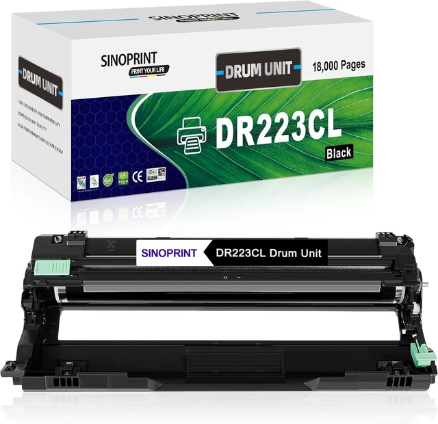 Main image of Compatible DR223CL Black Drum Unit Replacement for Brother to use with Brother MFC-l3770CDW MFC-l3750CDW MFC-l3710CW HL-l3290CDW HL-l3270CDW HL-l3210CDW HL-L3230CDW Printers(1 Pack Black)