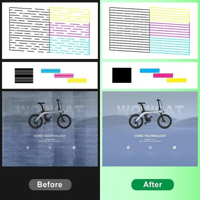 Alt view image 6 of 6 - Poschink Printhead Cleaning Kit for Canon, 250ml Print Head Cleaner Solution for Canon PIXMA MX922 MX920 MX870 IX6820 MG6620 MG7720 MG5220 G7020 TS9020 MG7520 etc. Inkjet Printers