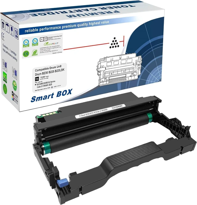 Main image of Compatible Drum Cartridge Drum Unit Imaging Drum B230 B225 B235 013R00691 Black 12000 Pages GREENPRINT for Xerox B225 B225dni B230 B230dni B235 B235dni Printer