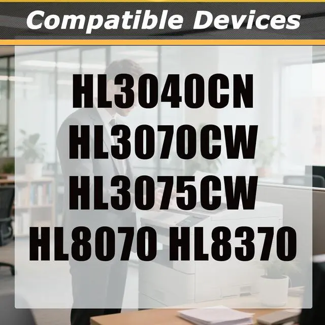 Alt view image 2 of 7 - BU-200CL BU200CL Transfer Belt, Compatible for Brother HL3040CN HL3070CW HL3075CW HL8070 HL8370 Printers [High Print Volume with Chip] 2 pcs