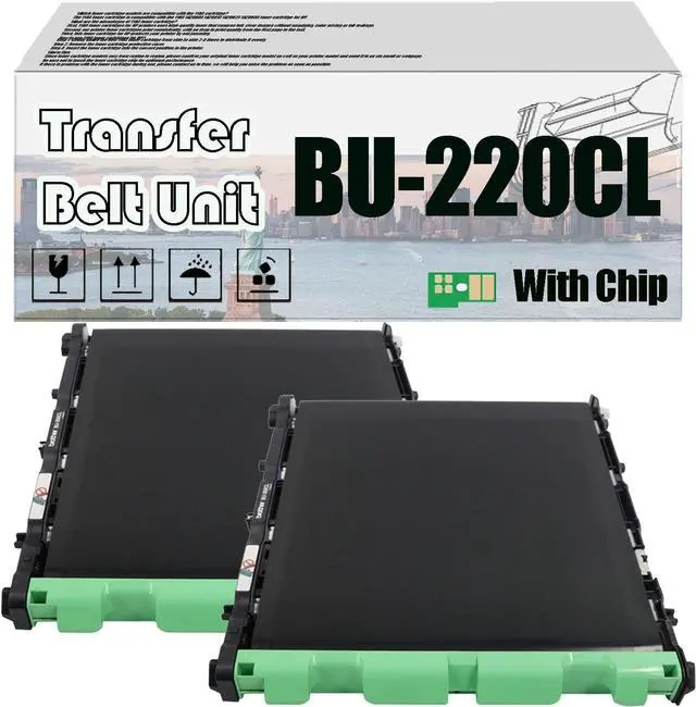 Main image of BU-220CL BU220CL Transfer Belt Unit, Compatible for Bro-Ther DCP-9015CDW DCP-9017CDW DCP-9020CDN DCP-9020CDW DCP-9022CDW HL-3140CW HL-3142CW HL-3150CDN HL-3150CDW HL-3152CDW 2 pcs