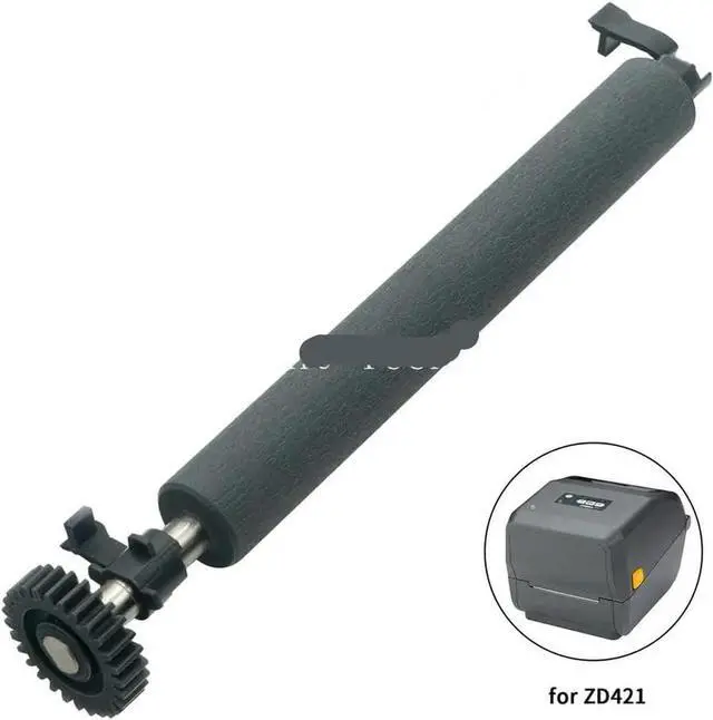 Alt view image 4 of 6 - Rubber Roller Compatible with ZD220D ZD230D ZD888D Printers