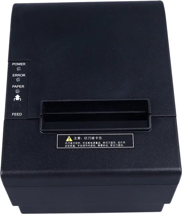 Alt view image 2 of 7 - shenruifa 80mm Thermal POS Printer USB Bill Printer Restaurant Kitchen with Auto Cutter