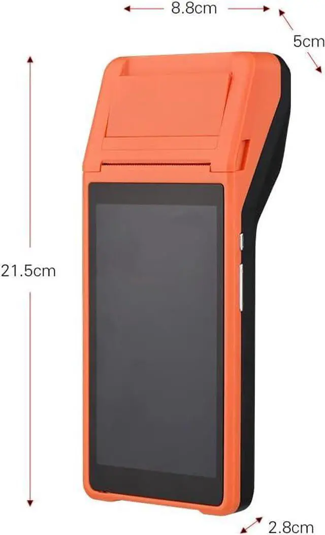 Alt view image 5 of 7 - All in One Handheld PDA Printer Smart POS Terminal Wireless Portable Printers Intelligent Payment Terminal Function BT/WiFi/USB OTG/ 3G Communication