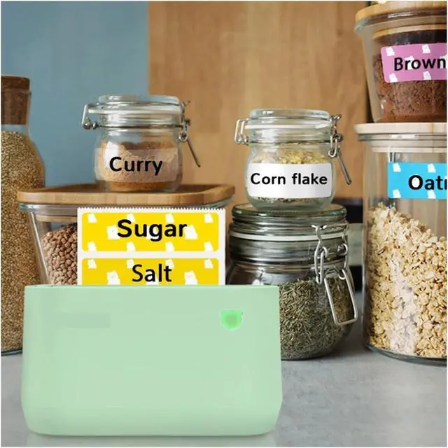 Alt view image 5 of 6 - Thermal Printer A9 Pro BT Portable Thermal Pocket Printer 304dpi Grayscale Mode Mini Photo Printer Receipt Label 56mm/77mm Paper Width Easy to Use