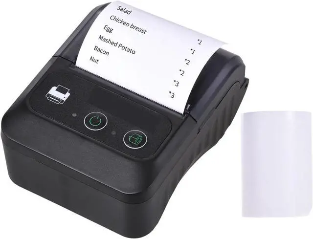 Main image of Thermal Printer Portable Wireless BT 58mm 2 Inch Thermal Receipt Printer Mini USB Bill POS Mobile Printer Support ESC/POS Print Command Easy to Use