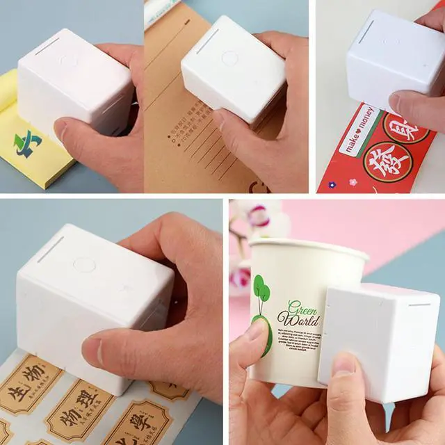 Alt view image 2 of 7 - Miniature Handheld Inkjet Printer with WiFi App Control Food Printer for Personalizing Dessert Beverage Foam Decorations Inkjet Food Printer for Desserts