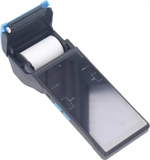 Alt view image 7 of 7 - POS Thermal Receipt Printer Android 4G WiFi Bluetooth Handheld PDA Printer with 5MP Camera High Speed Thermal Printing NFC Function for Restaurants Retail Stores ABS Material