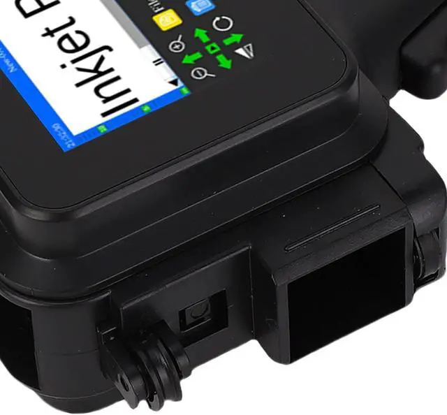 Alt view image 4 of 7 - Hyuduo Handheld Printer Portable Inkjet Printer 600DPI Handheld Inkjet Printer with 42ml Quick Drying Ink for Text Labels Graphics on Multiple Surfaces