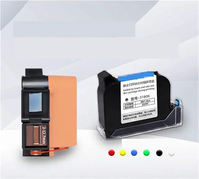 Alt view image 4 of 4 - Mini Handheld Inkjet Printer to Print Production Date and Batch Number QR Code On Bread Packaging Bag Wide Printing Material(Green)