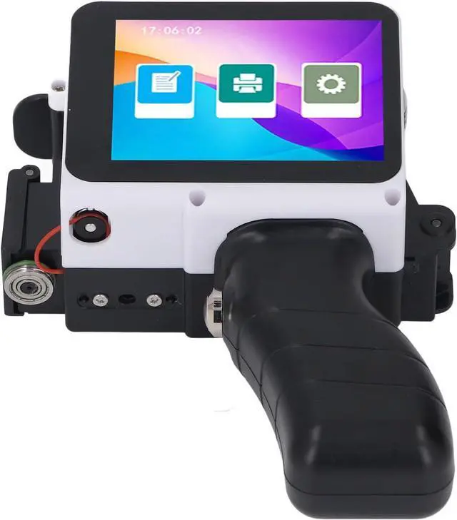 Main image of Sanpyl Handheld Printer, Portable Handheld Printer with Touch Screen Type C Interface, Support Multi Languages Materials for Bag Carton Box Wood