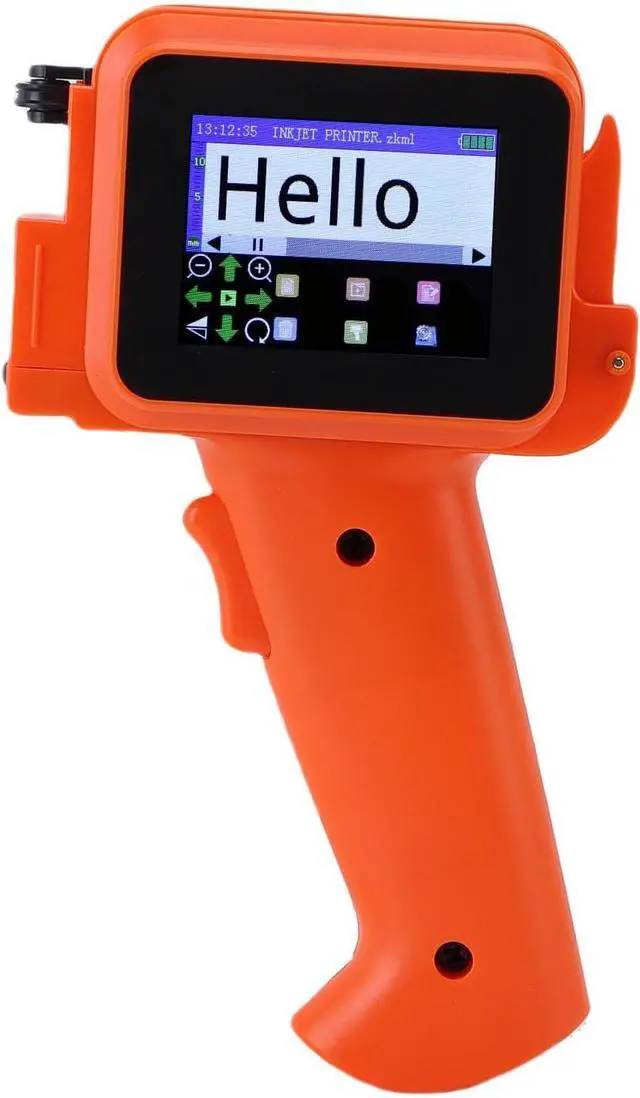 Main image of Hyuduo Handheld Inkjet Printer Mini Inkjet Printer Portable with 2.4in HD LED Touch Screen Smart 4 Core CPU for Date Time Barcode QR Code Printing on Multiple Materials