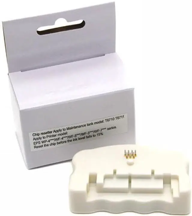 Alt view image 2 of 6 - Maintenance Tank Chip Resetter Compatible with WF-3521 WF-5621 WF-5191 WF-4630D WF-4640 WF-5110 WF-5190 WF-5620 WF-5690 Printers