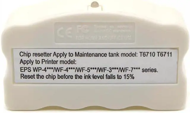 Alt view image 3 of 6 - Maintenance Tank Chip Resetter Compatible with WF-3521 WF-5621 WF-5191 WF-4630D WF-4640 WF-5110 WF-5190 WF-5620 WF-5690 Printers