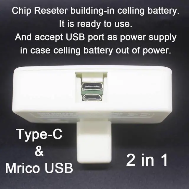 Alt view image 3 of 4 - Maintenance Box Chip Resetter Compatible with XP-5100 XP-5105 L7160 L7180 WF-2800 WF-2860 WF-2865 ET-3750 ET-7700 ET-7750 Printers