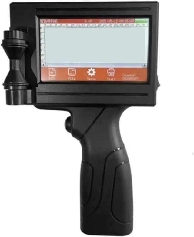 Main image of 12.7mm Handheld Inkjet Printer QR Code Expiry Date Portable Printer Carton Plastic Bottle Bags Handheld Printer Lightweight and Convenient