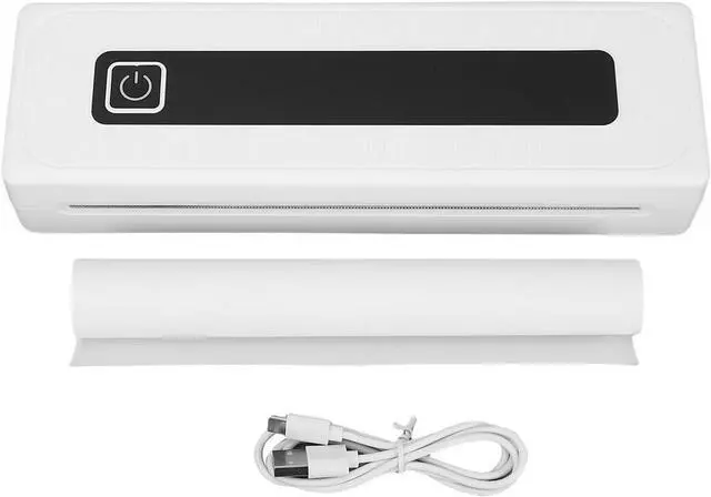 Alt view image 7 of 7 - Asixxsix Inkless Portable Printer for Travel, 200dpi Wireless Thermal Printer with 1 Roll Thermal Paper, Supports 8.5 X 11 Inch US Letter Size, Small Bluetooth Mobile Printers