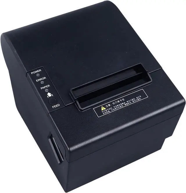 Alt view image 3 of 7 - shenruifa 80mm Thermal POS Printer USB Bill Printer Restaurant Kitchen with Auto Cutter