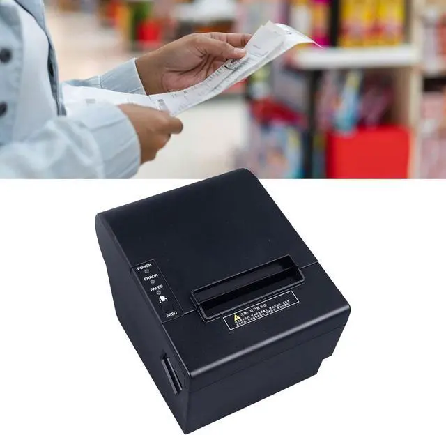 Alt view image 6 of 7 - shenruifa 80mm Thermal POS Printer USB Bill Printer Restaurant Kitchen with Auto Cutter