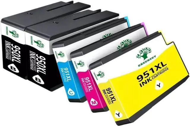 Main image of 5PK Compatible 950XL 951XL Ink Cartridges for Officejet Pro 8610 8615 8620 8625 8600