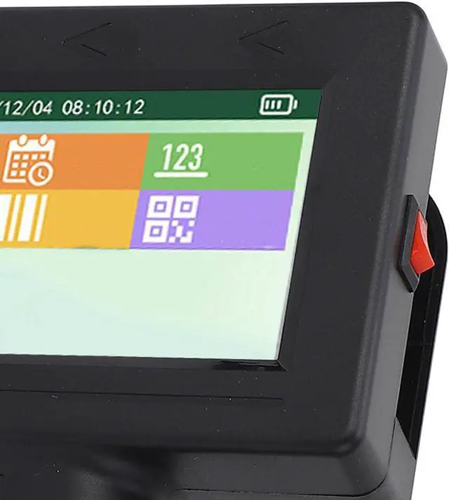 Alt view image 6 of 6 - Handheld Ink Beam Printer, Handheld Ink Beam Printers Kit Versatile 12.7 Mm for Cardboard Plastic Wood