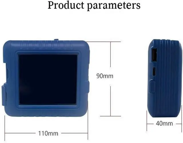 Alt view image 4 of 7 - Handheld Inkjet Printer 12.7Mm Handheld Smart Printer Portable Small Coding Machine Multi-Language Printing Logo Quick-Drying Inkjet Printers for Date Barcode Batch Numbe-Green Quick Drying-1