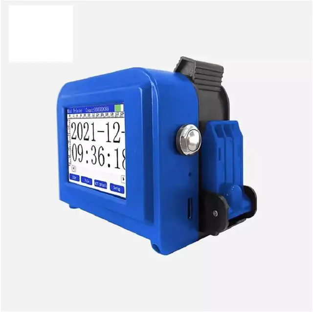 Alt view image 2 of 5 - Handheld Inkjet Printer, Portable Handheld Inkjet Printer, Smart Touch Screen Waterproof Quick Dry Printer, Encoding Qr Code Logo Mini,for Date Barcode Batch Number Logo-Nero-1