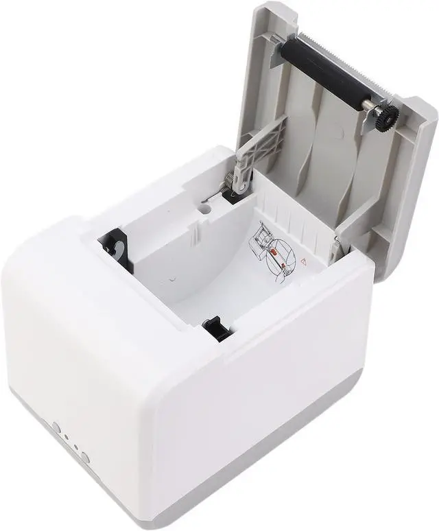 Alt view image 3 of 7 - Wisoqu Thermal Receipt Printer, Multi Functional Thermal Printer for Restaurant (US Plug)