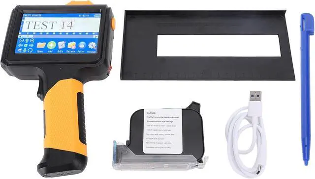 Alt view image 6 of 7 - Cryfokt Hand Held Printer Machine, 600dpi Handheld Printer Cortex A9 Quad Core 25 Languages for Metal Wood Glass Fabric Printing