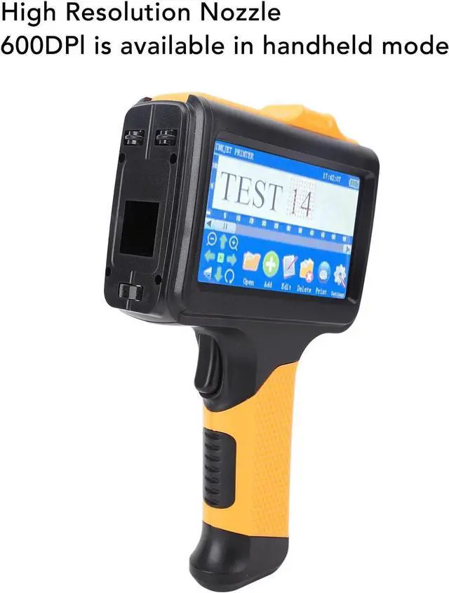 Alt view image 5 of 7 - Cryfokt Hand Held Printer Machine, 600dpi Handheld Printer Cortex A9 Quad Core 25 Languages for Metal Wood Glass Fabric Printing