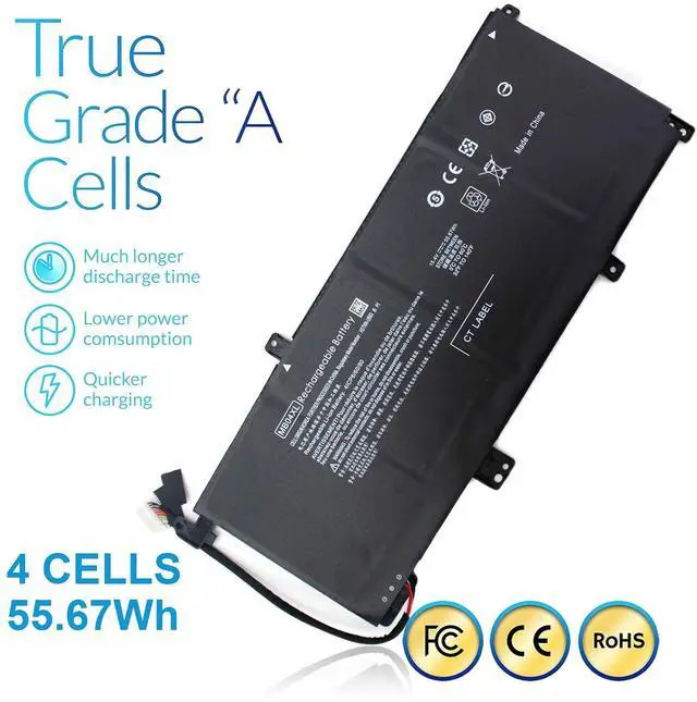 Alt view image 4 of 6 - 55.67WH MB04XL Battery for HP Envy X360 M6-AQ005DX M6-AQ105DX M6-AQ003DX Convertible 15 inch 15-AQ005NA AQ101NG AQ267CL 844204-850 HSTNN-UB6X 843538-541