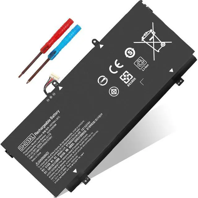 Main image of 57.9Wh SH03XL SHO3XL Battery for HP Spectre X360 13-AC033DX 13-W013DX 13-W023DX 13-AC003NE 13-AC003NG 13-AC097NIA Notebook 859356-855 HSTNN-LB7L TPN-Q178 859026-421 901308-421 SH03057XL CN03XL