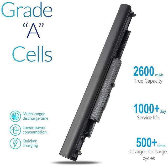 Alt view image 4 of 7 - HS04 14.8V 2600MAH Laptop Battery Replacement for HP 240 G4 255 G4 Notebook 15-ac100 15-ba009dx 15g-ad000 14-af180nr HS04041-CL HS03 807956-001 807957-001 807611-141