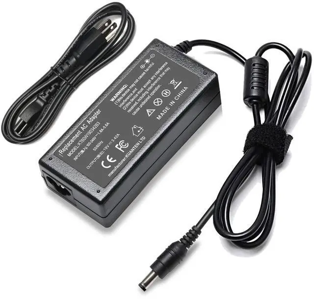 Main image of 19V 3.42A 65W Laptop Charger Replacement for Toshiba Satellite C55 C55D C55T C655 C675 C850 C855D C875 L645 L655D L675 L755 L855 L875 P745 P855 P875 S855, Fits PA3714U-1ACA Power Supply Cord