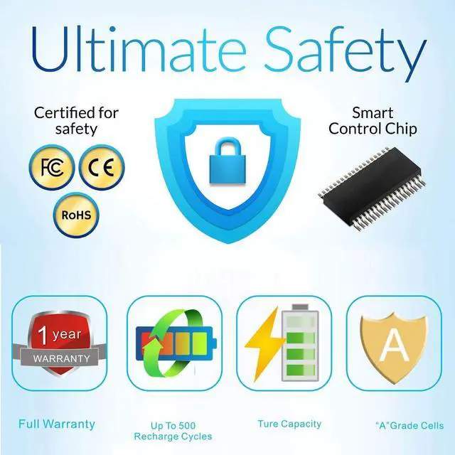 Alt view image 6 of 7 - 38WH Type F62G0 Laptop Battery Replacement for Dell Inspiron 7373 7370 5370 7380 7386 Vostro 5370 Series Notebook F62GO 039DY5 0YMYF6 0DHM0J 0YM5H6 0RPJC3 0TXWRR