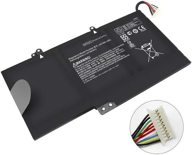 Alt view image 4 of 6 - NP03XL 43Wh Battery Replacement for HP Envy X360 15-u010dx 15-u110dx 15-u111dx 15-u050ca Pavilion X360 13-a010dx 13-a110dx Fits 761230-005 760944-421 TPN-Q146 TPN-Q149