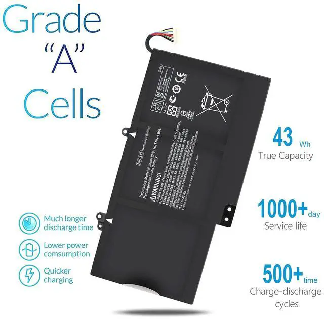 Alt view image 5 of 6 - NP03XL 43Wh Battery Replacement for HP Envy X360 15-u010dx 15-u110dx 15-u111dx 15-u050ca Pavilion X360 13-a010dx 13-a110dx Fits 761230-005 760944-421 TPN-Q146 TPN-Q149