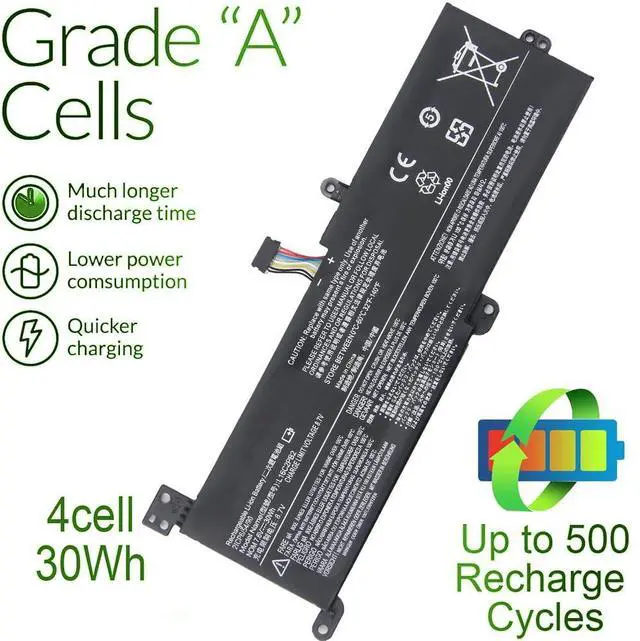 Alt view image 3 of 7 - LXHY Replacement Battery L16C2PB2 for320 330 S145 320-15abr 320-15ikb 320-17ikb 330-15ikb 330-15ast 330-17ikb S145-15iwl S145-14iwl
