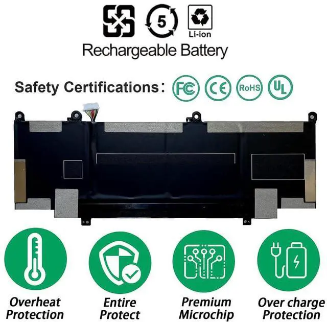 Alt view image 2 of 6 - LXHY RR04XL Battery Replacement for HP Spectre X360 13-AW 13T-AW Series 13-aw0013dx 13-aw0023dx 13-aw2003dx 13t-aw000 13t-aw100 13t-aw200 Series HSTNN-DB9K HSTNN-OB1M L60213-2C1
