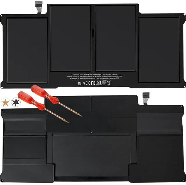 Main image of 54.4WH A1405 A1496 Battery for Apple MacBookAir A1369(Late 2010 Mid 2011) A1466 (Mid 2012 Mid 2013 Early 2014) MC503 MC503ZP/A MC504LL/A Replacement [Not A1406]