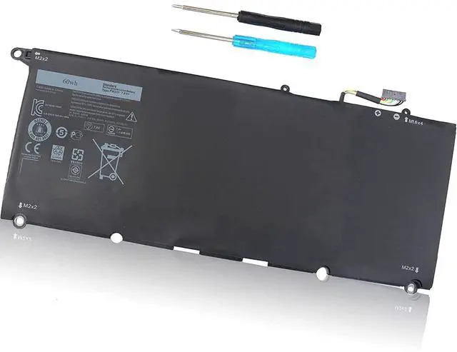 Main image of 60WH PW23Y Battery Compatible with Dell XPS 13 9360 P54G002 13-9360-D1605G D1605T D1609G D1505G D1509 D1705G D1805T D1805TG 3591SLV Series 0RNP72 0TP1GT RNP72 TP1GT
