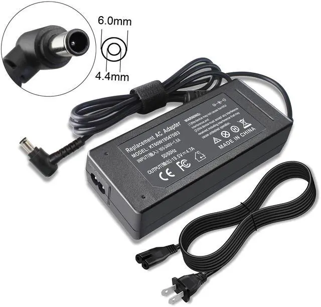 Alt view image 2 of 7 - LXHY 19.5V 4.7A 90W Laptop Charger Compatible with Sony VAIO VGP-AC19V10 VGP-AC19V12 VGP-AC19V19 VGP-AC19V26 VGP-AC19V33 VGP-AC19V37 VGP-AC19V61 PCG-3J1L PCG-7Y2L PCG-7192L PCG-91311L AC Adapter