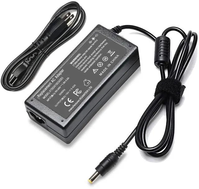 Main image of 65W AC Adapter Compatible with Acer Aspire V3 V5 E1 E5 E15 ES1 R3 M5 F5 571 571P 572 572P 574 ES1-512 ChromeBook AC710 C7 C700 C710 C710-2815 C710-2411 Power Supply