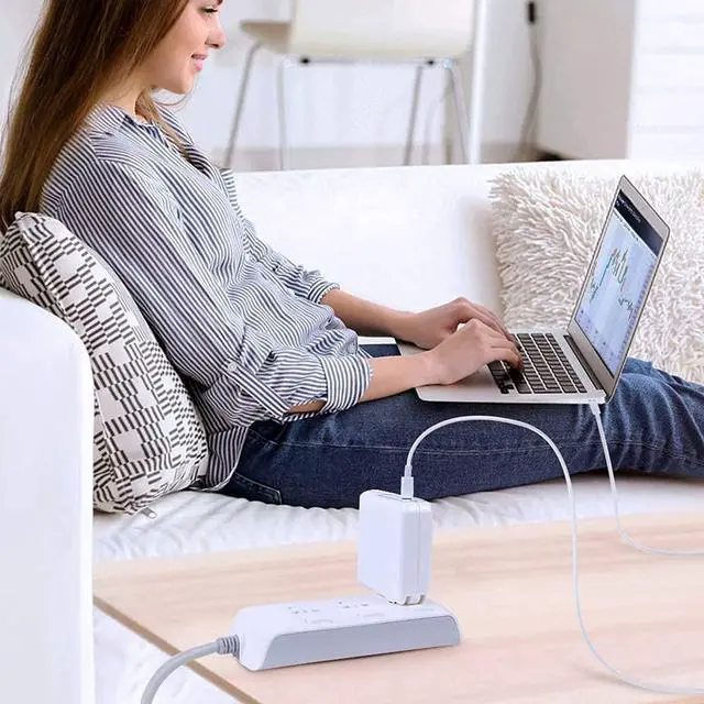 Alt view image 7 of 7 - MacBook Pro Charger, 140W USB C Power Adapter for MacBook Pro 16 inch 2021, MacBook Pro 15, 14, 13 inch 2021, 2020, 2019, 2018,MacBook Air PD 3.1 for M1 M2 Laptop,iPad Pro and All USB C Device