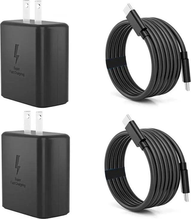 Main image of LXHY 2025 New 45W Super Fast Charger Type C USB C Android Charger with C to C Type C Fast Charging Cable 2Pack for Samsung Galaxy S25/S25+/S25 Ultra/S24/S24+/S24 Ultra/S23/S23+/S23 Ultra/S22/S21