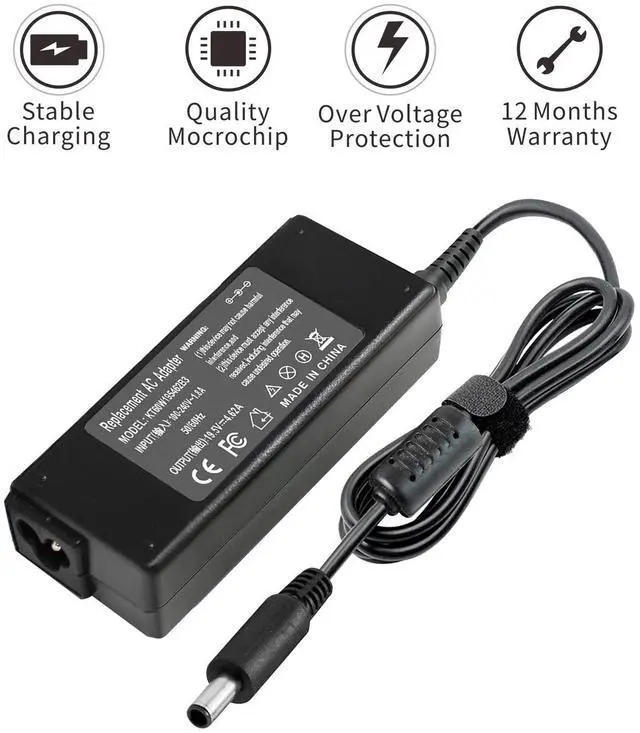 Alt view image 2 of 5 - LXHY 90W 19.5V 4.62A Laptop Charger Power Adapter Compatible with HP 741727-001 710413-001 710414-001 709986-003 740015-001 854117-850 PPP009C Envy TouchSmart M6 M7 15-j 17-j 17t EliteBook Folio 1040
