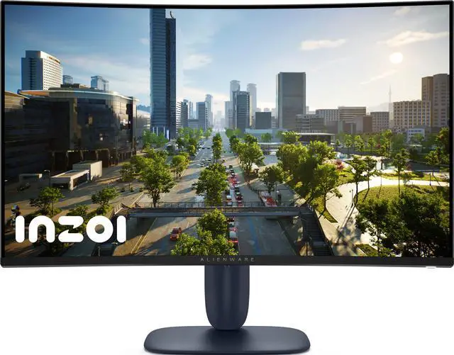 Alt view image 3 of 5 - Alienware 32 PC Gaming Monitor  AW3225DM, QHD (2560x1440), 1500R Curved, 180Hz, VA, 1ms, AMD FreeSync, VESA AdaptiveSync, 95% DCI-P3, HDR400, DisplayPort, 2 HDMI, 3 USB, 3 Year Warranty