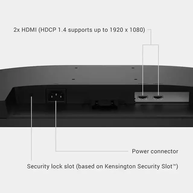 Alt view image 2 of 5 - Dell - SE2426HS 24" IPS LCD FHD 144Hz FreeSync Height Adjustable Monitor (HDMI) - Black