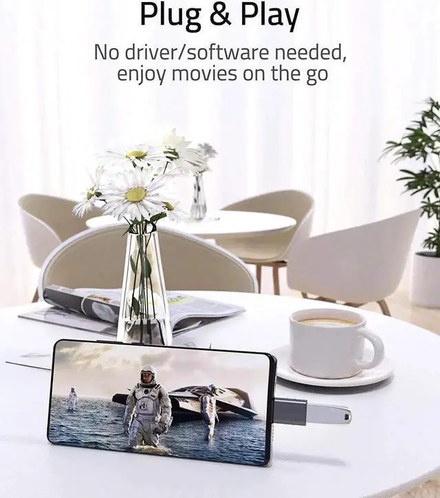 Alt view image 4 of 7 - USB C to USB Adapter 2 Pack USB C Male to USB3 Female Adapter Compatible with MacBook Pro 2023 iMac iPad Mini 6/Pro MacBook Air 2022 and Other Type C or Thunderbolt 4/3 Devices Space Grey