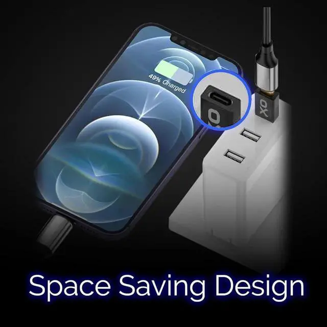 Alt view image 4 of 5 - [10Gbps] USB to USB C Adapter: Small but Mighty! High-Speed Type-c to USB Adapter. [USB-C 3.2] USB C to USB A Adapter for Charging & Data Transfer (Black USB-C Female (3-Pack))
